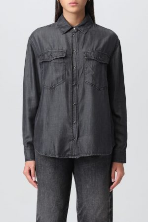 CAMICIA IN DENIM VINTAGE PATRIZIA PEPE