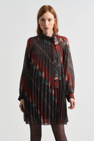ABITO PLISSETTATO FANTASIA MOLLY BRACKEN