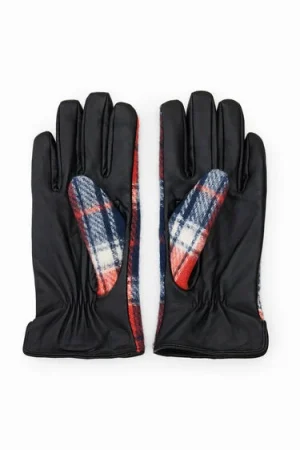 Alternative view of GUANTI RED CHECK DESIGUAL