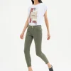 PANTALONE BELLA PERFECT SHAPE IN VELLUTO A COSTE FRACOMINA - immagine 7