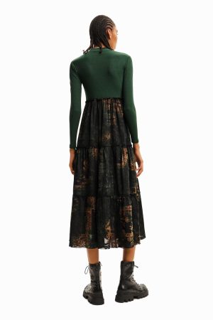 Alternative view of Abito bicolore fashion DESIGUAL