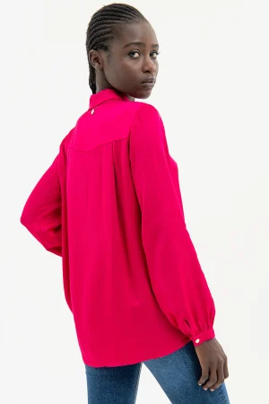 Alternative view of CAMICIA ML SHIRT CHERRY FRACOMINA
