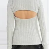MAGLIONE GIROCOLLO CON APPLICAZIONI PATRIZIA PEPE - immagine 2