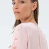 Blusa con bottoni maniche FRACOMINA - immagine 3