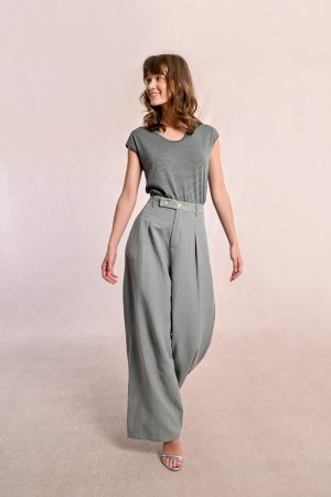 Alternative view of Pantalone Pence Misto Lino MOLLY BRACKEN