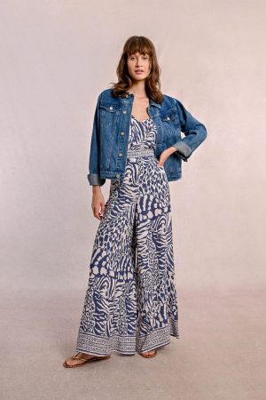 Alternative view of Pantalone Loose Denim Blue Fantasia Maggy MOLLY BRACKEN