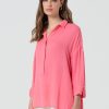 Blusa Morbida Collo Polo FRACOMINA - immagine 2