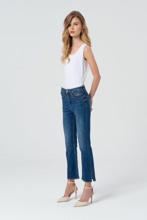 Alternative view of Jeans Cropped Bootcut FRACOMINA