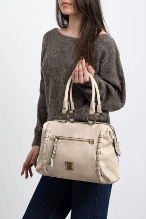 Alternative view of Borsa Zip Treccia REFRESH