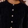 Maglione Cardigan Effetto Orsetto Bottoni Contrasto MOLLY BRACKEN - immagine 4