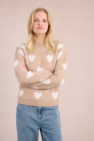 Alternative view of Maglione Cuori Lupetto MOLLY BRACKEN