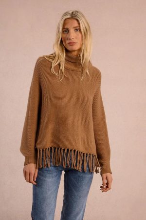 Alternative view of Maglione Con Frange MOLLY BRACKEN