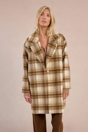 Cappotto Quadri Over Size MOLLY BRACKEN