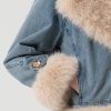 Giubbino Denim Con Pelliccia FRACOMINA - immagine 4