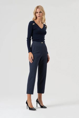 Pantalone Slim Fit a Quadretti FRACOMINA