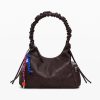 Borsa Half Logo Montville Choco DESIGUAL