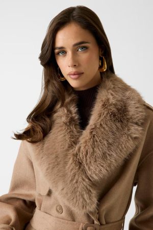 Alternative view of Cappotto Ella Double Breasted Coat MARCIANO GUESS
