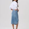 Gonna Longuette Denim FRACOMINA - immagine 2